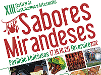 Festival de Sabores Mirandeses de 17 a 20 de Fevereiro